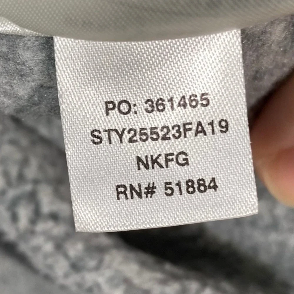 Patagonia‎ Better Sweater 1/4 Zip Fleece Pullover Mens Large Gray 25523 FA19
